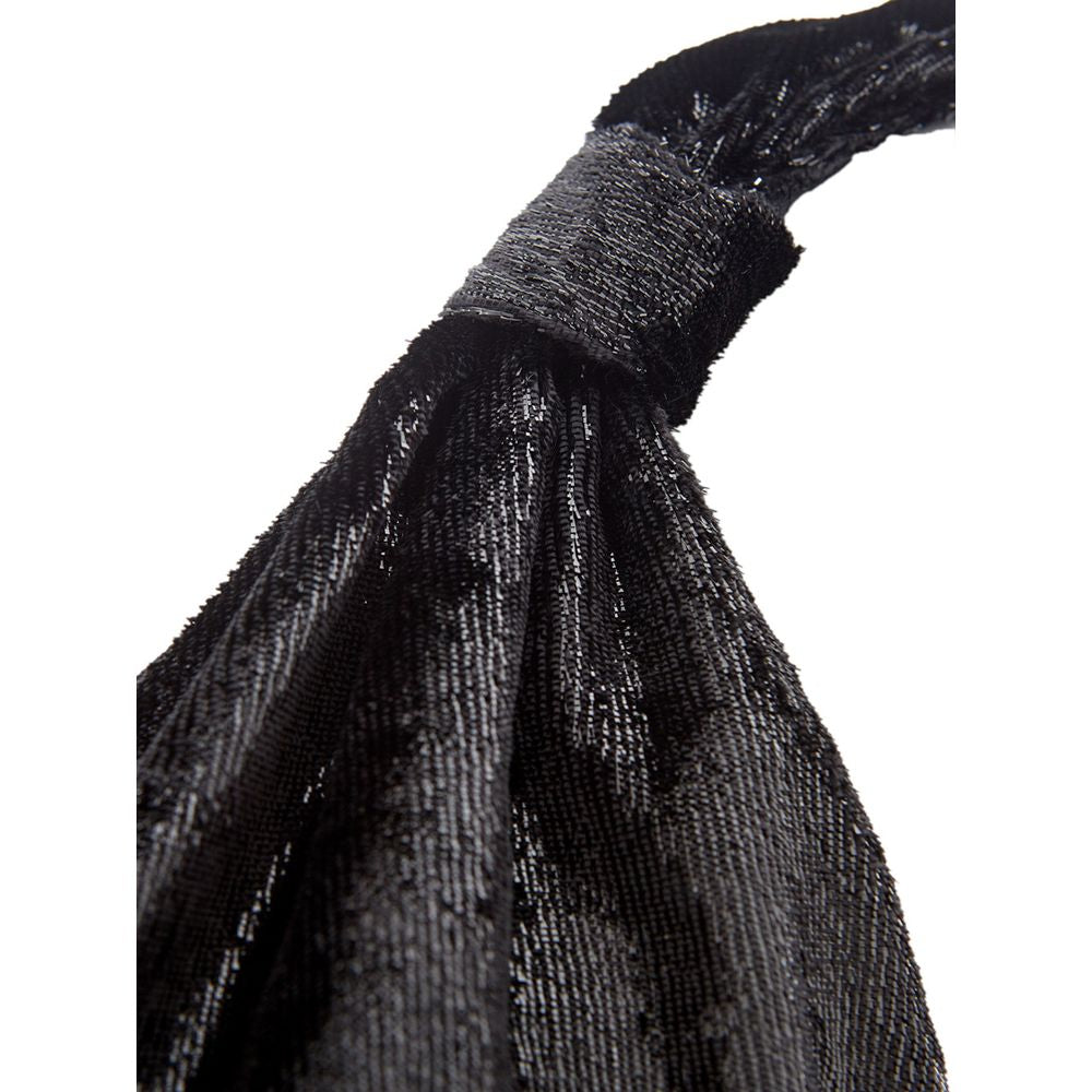 Lardini Elegant Polyester Black Dress by Lardini