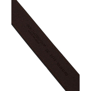 Dolce & Gabbana Brown Calfskin Belt for Men and Women