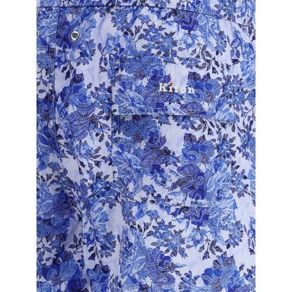 Short de bain à imprimé cachemire Kiton