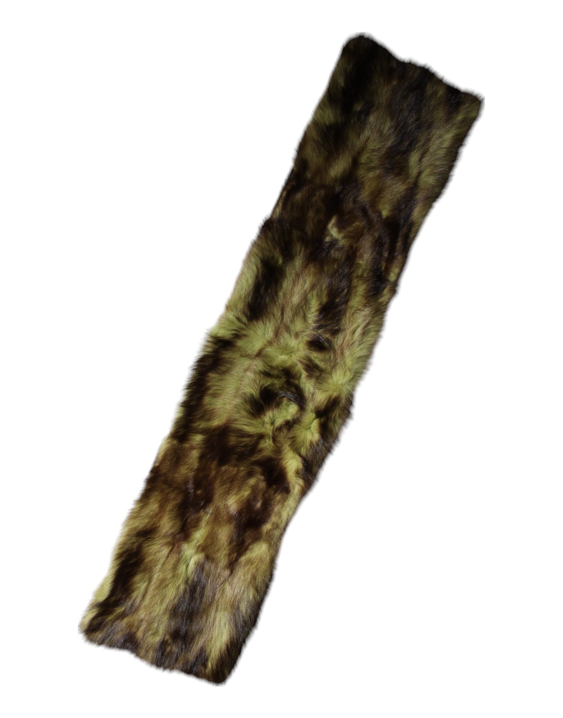Dolce & Gabbana Multicolor Fur Shawl Neck Wrap Cover Collar Scarf by Dolce & Gabbana