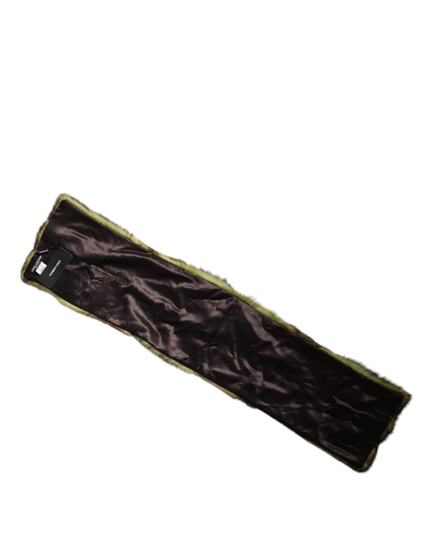 Dolce & Gabbana Multicolor Fur Shawl Neck Wrap Cover Collar Scarf by Dolce & Gabbana