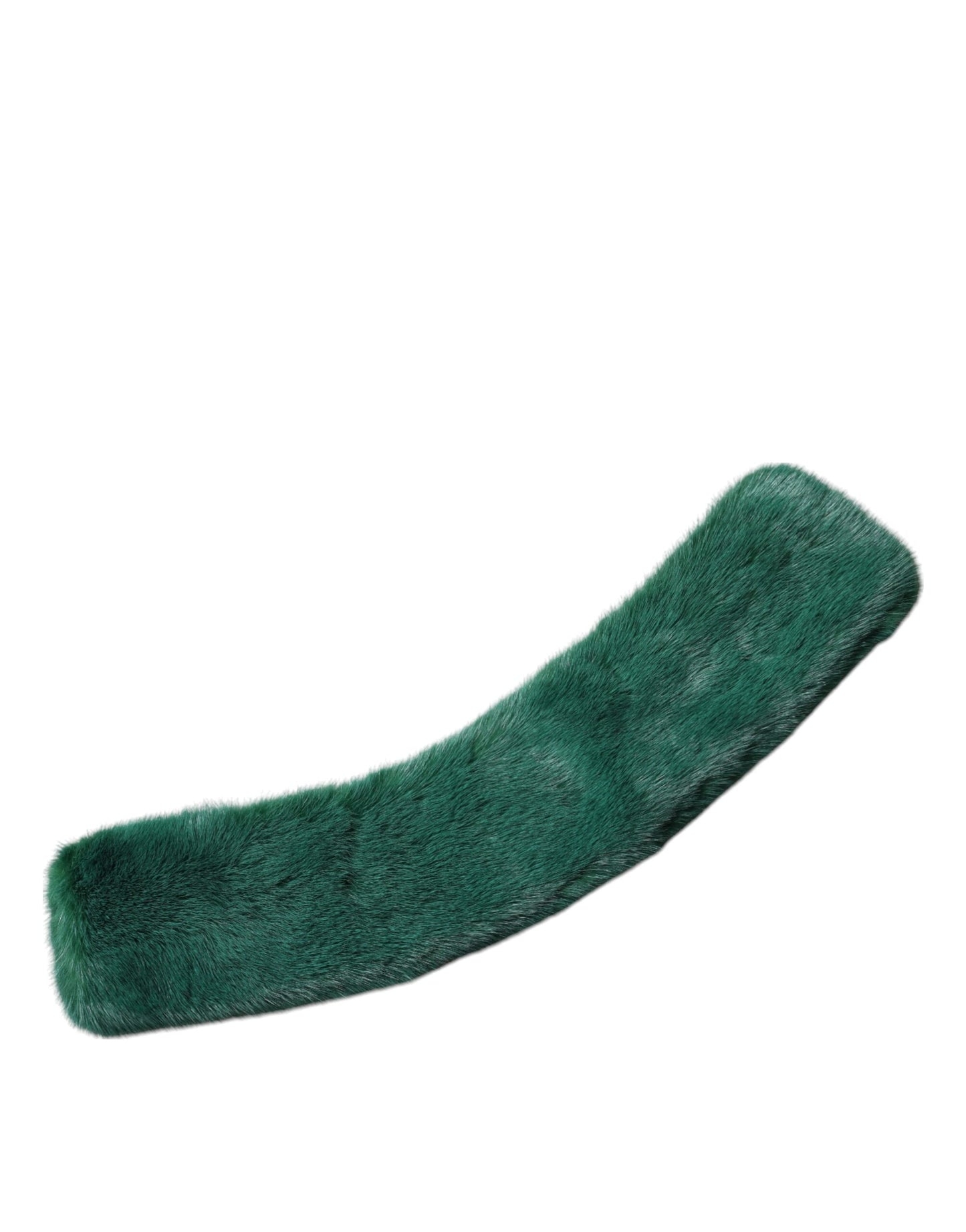 Dolce & Gabbana Green Mink Fur Collar Women Neck Wrap Scarf by Dolce & Gabbana