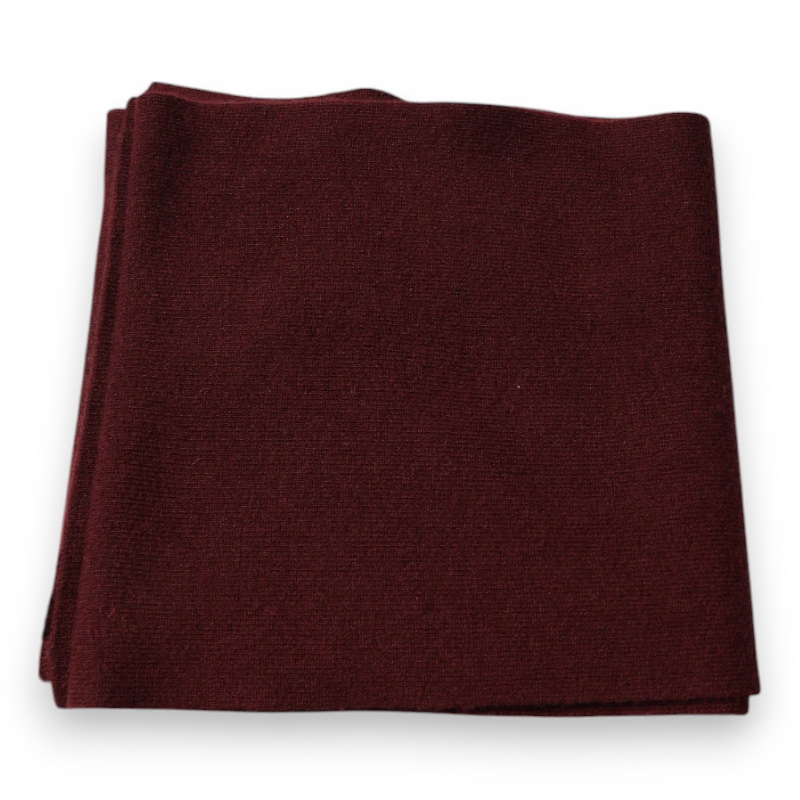 Dolce & Gabbana Maroon Cashmere Skinny Neck Wrap Scarf by Dolce & Gabbana