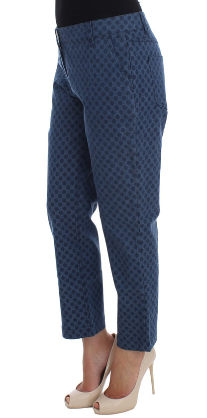 Jean Capri stretch à pois Dolce &amp; Gabbana