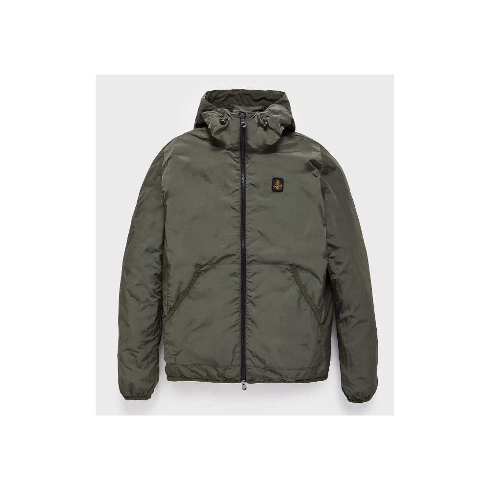 Refrigiwear Green Polyamide Men Jacket by Refrigiwear