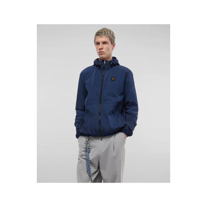 Refrigiwear Blue Polyamide Men's Summer Jacket by Refrigiwear