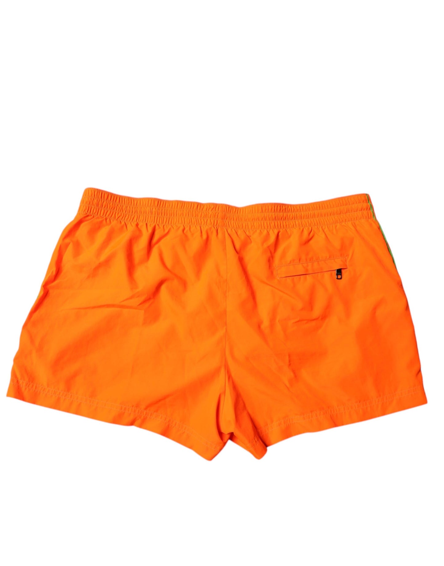Dolce &amp; Gabbana Orange Polyester Beachwear Shorts 2Pc Swimwear
