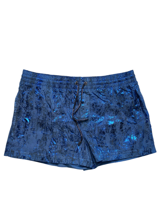 Maillot de bain 2 pièces Dolce &amp; Gabbana en nylon bleu