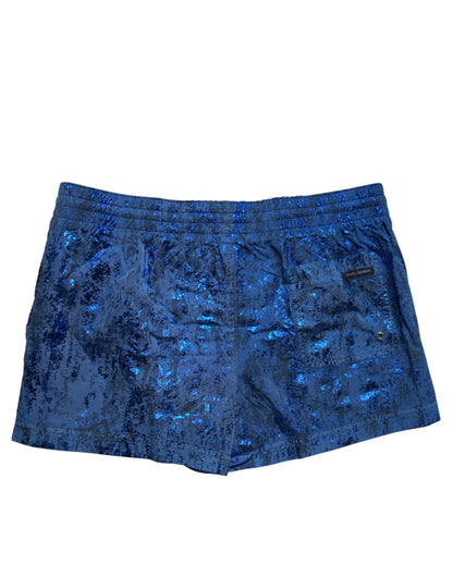 Maillot de bain 2 pièces Dolce &amp; Gabbana en nylon bleu