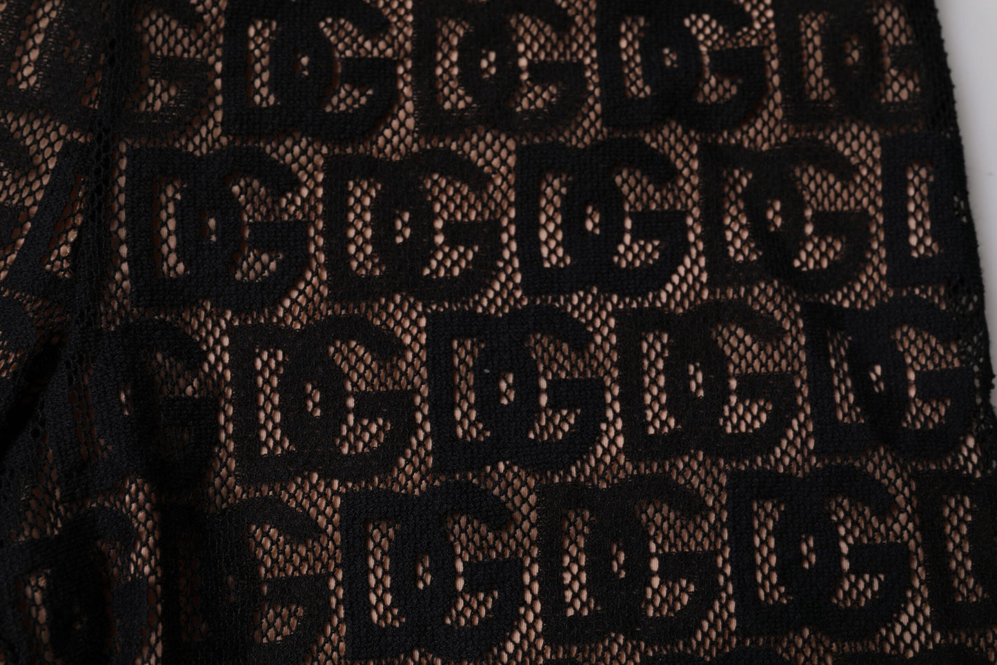 Collants courts Dolce &amp; Gabbana à logo noir et monogramme