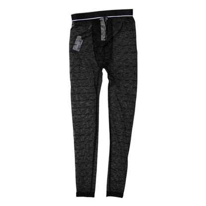 Dolce &amp; Gabbana Black Logo Lace Lingerie Tight Pants Underwear