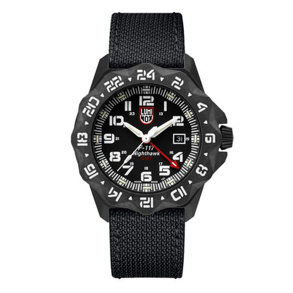 Montre Luminox en tissu noir