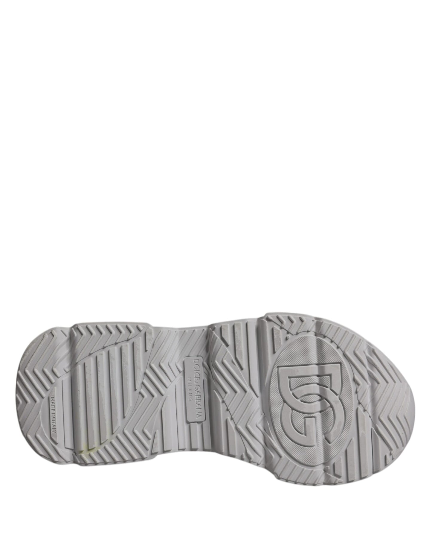 Dolce & Gabbana White Daymaster Low Top Sneakers Shoes by Dolce & Gabbana