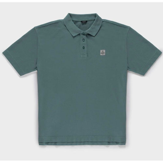 Polo en coton vert Refrigiwear