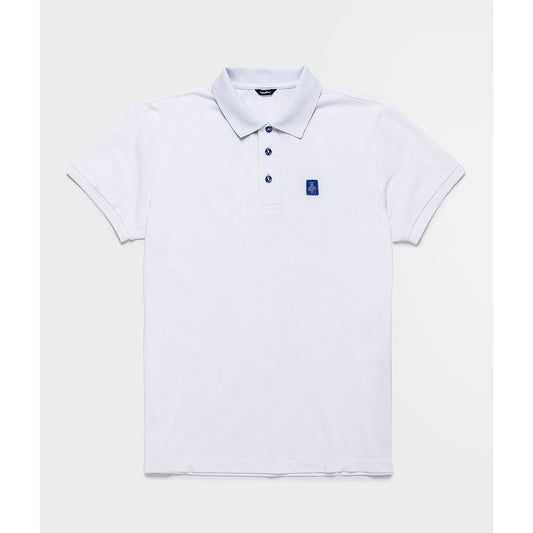 Polo en coton blanc Refrigiwear