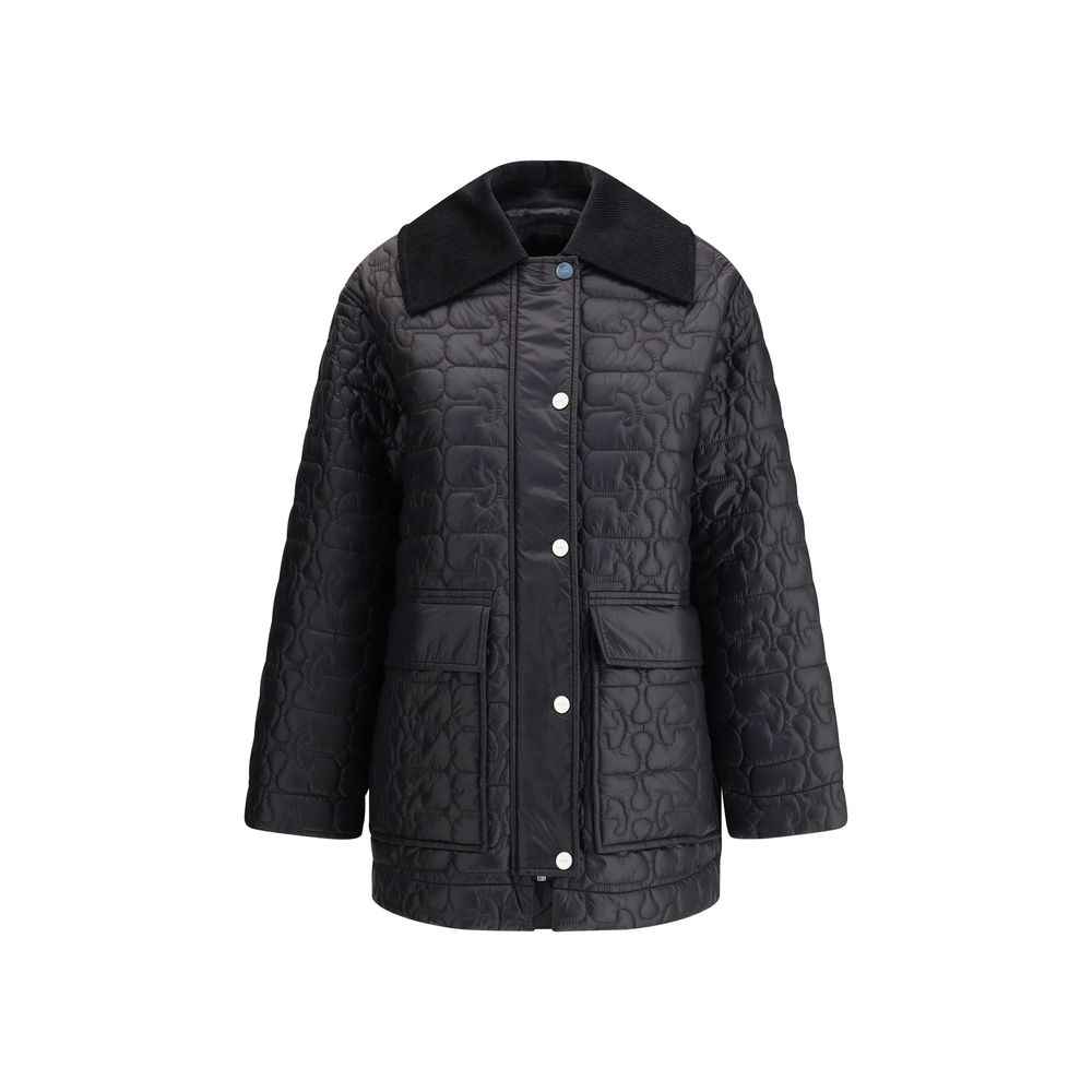 Ganni Glossy finish Down Jacket