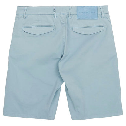 Short homme Tramarossa en lin bleu clair