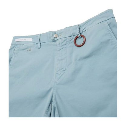 Short homme Tramarossa en lin bleu clair
