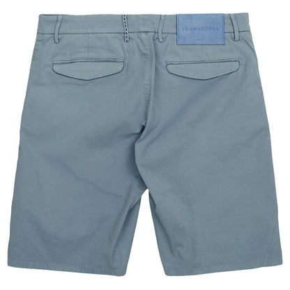 Short homme Tramarossa en lin bleu clair