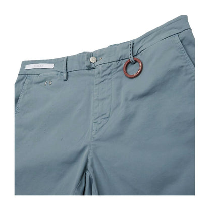 Short homme Tramarossa en lin bleu clair