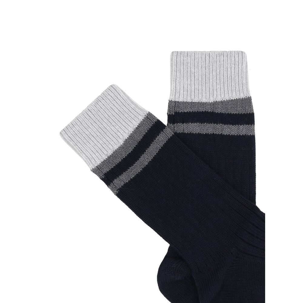 Chaussettes en coton Brunello Cucinelli