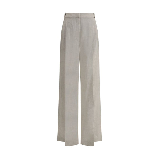 Pantalon en lin Brunello Cucinelli