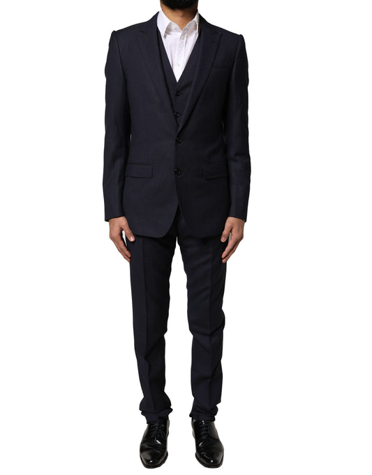 Costume habillé 3 pièces Dolce &amp; Gabbana Black Fantasy MARTINI