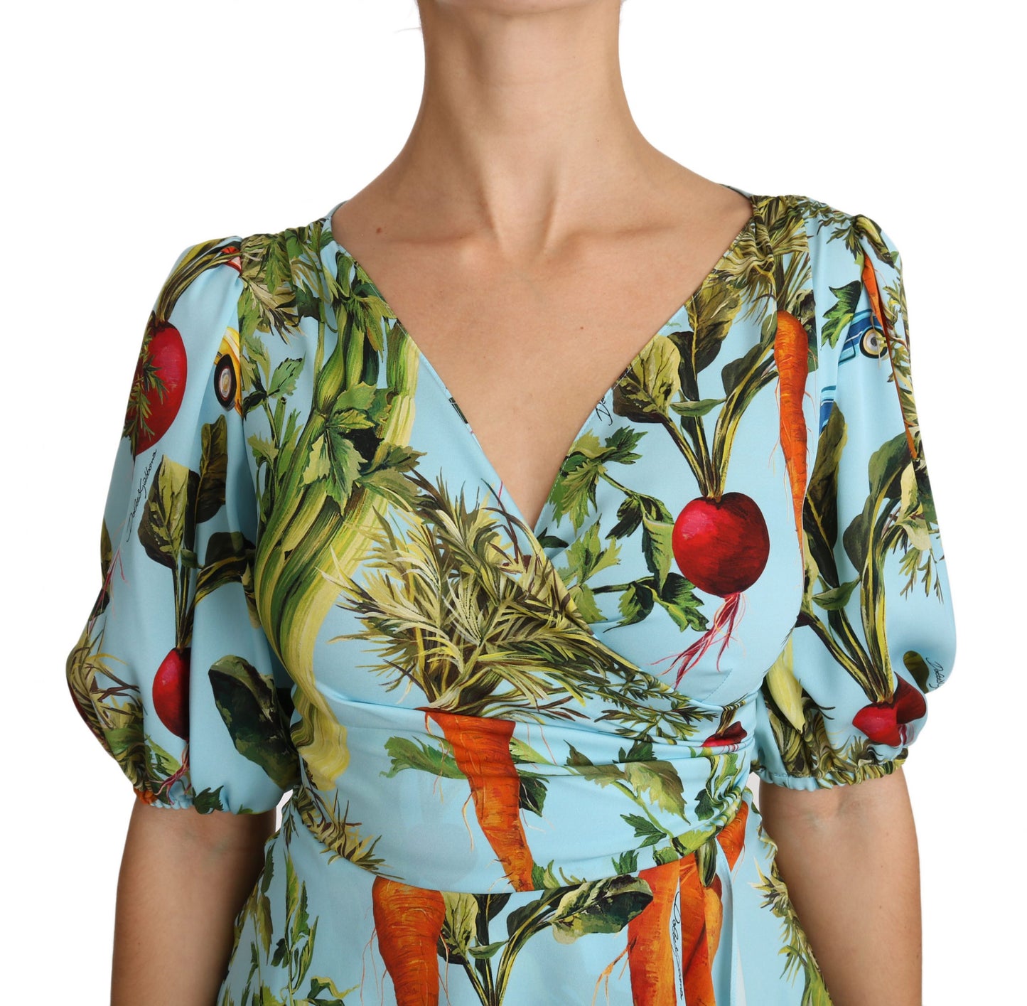 Dolce &amp; Gabbana - Haut en soie à imprimé végétal Extravaganza