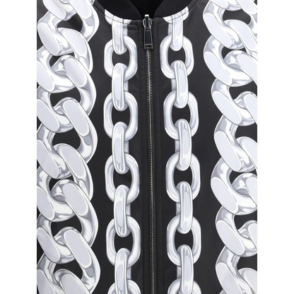 Blouson aviateur réversible Versace