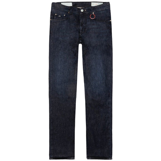 Tramarossa Blue Cotton Jeans & Pant by Tramarossa