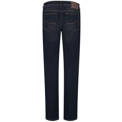 Jacob Cohen Blue Cotton Jeans & Pant by Jacob Cohen