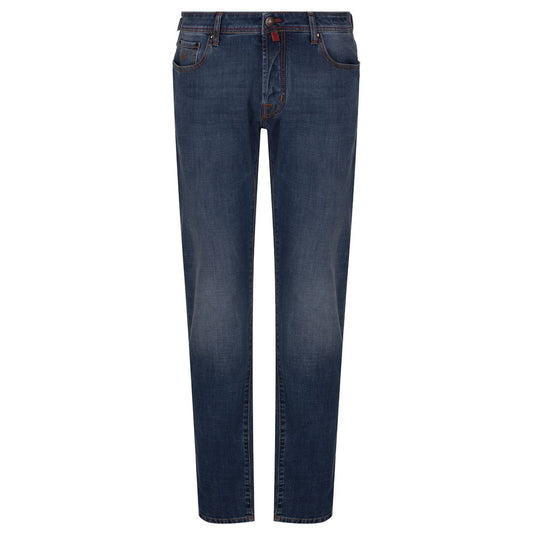 Jacob Cohen Blue Cotton Jeans & Pant by Jacob Cohen