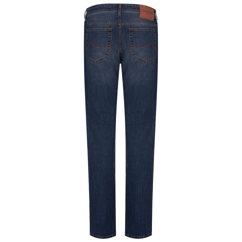 Jacob Cohen Blue Cotton Jeans & Pant by Jacob Cohen