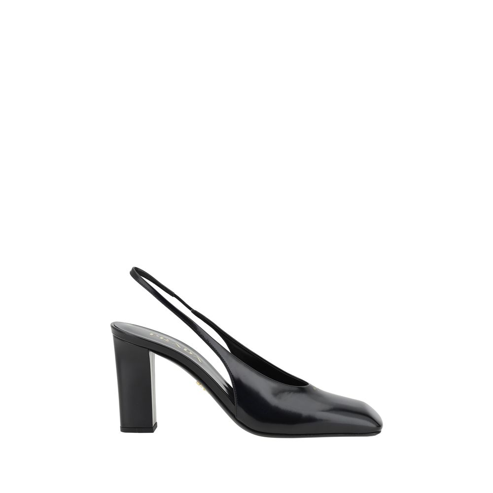 Escarpins en cuir Prada