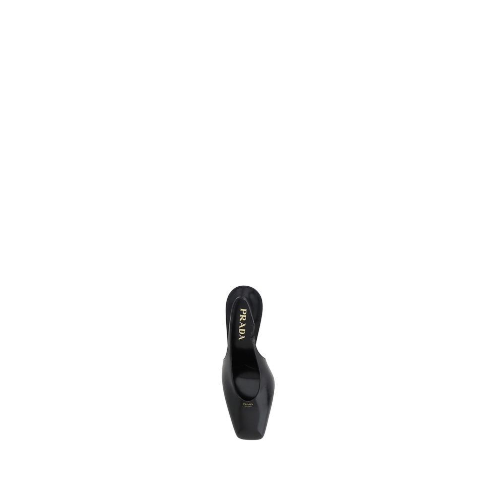 Escarpins en cuir Prada