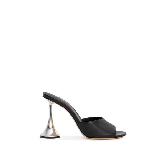 Coperni Black Leather Sandal by Coperni