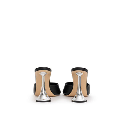 Coperni Black Leather Sandal by Coperni