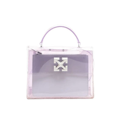 Sac bandoulière en PVC blanc Off-White