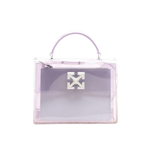 Sac bandoulière en PVC blanc Off-White