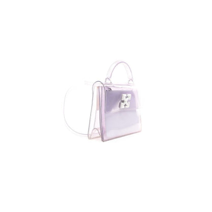 Sac bandoulière en PVC blanc Off-White