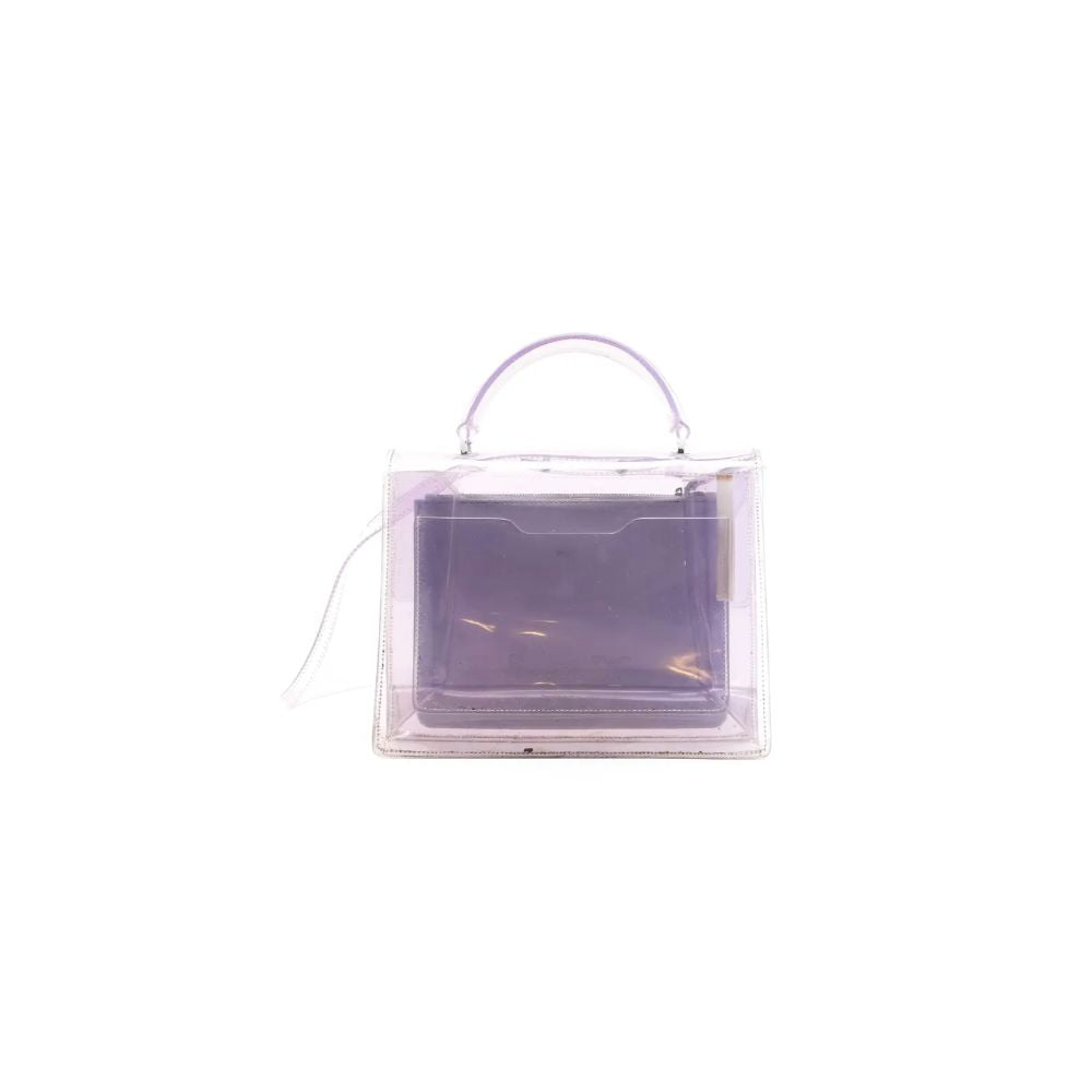 Sac bandoulière en PVC blanc Off-White