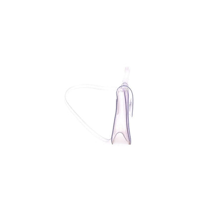 Sac bandoulière en PVC blanc Off-White
