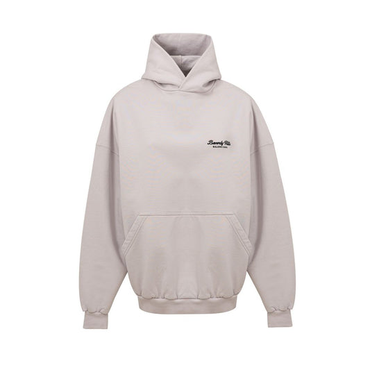 Pull en coton gris Balenciaga
