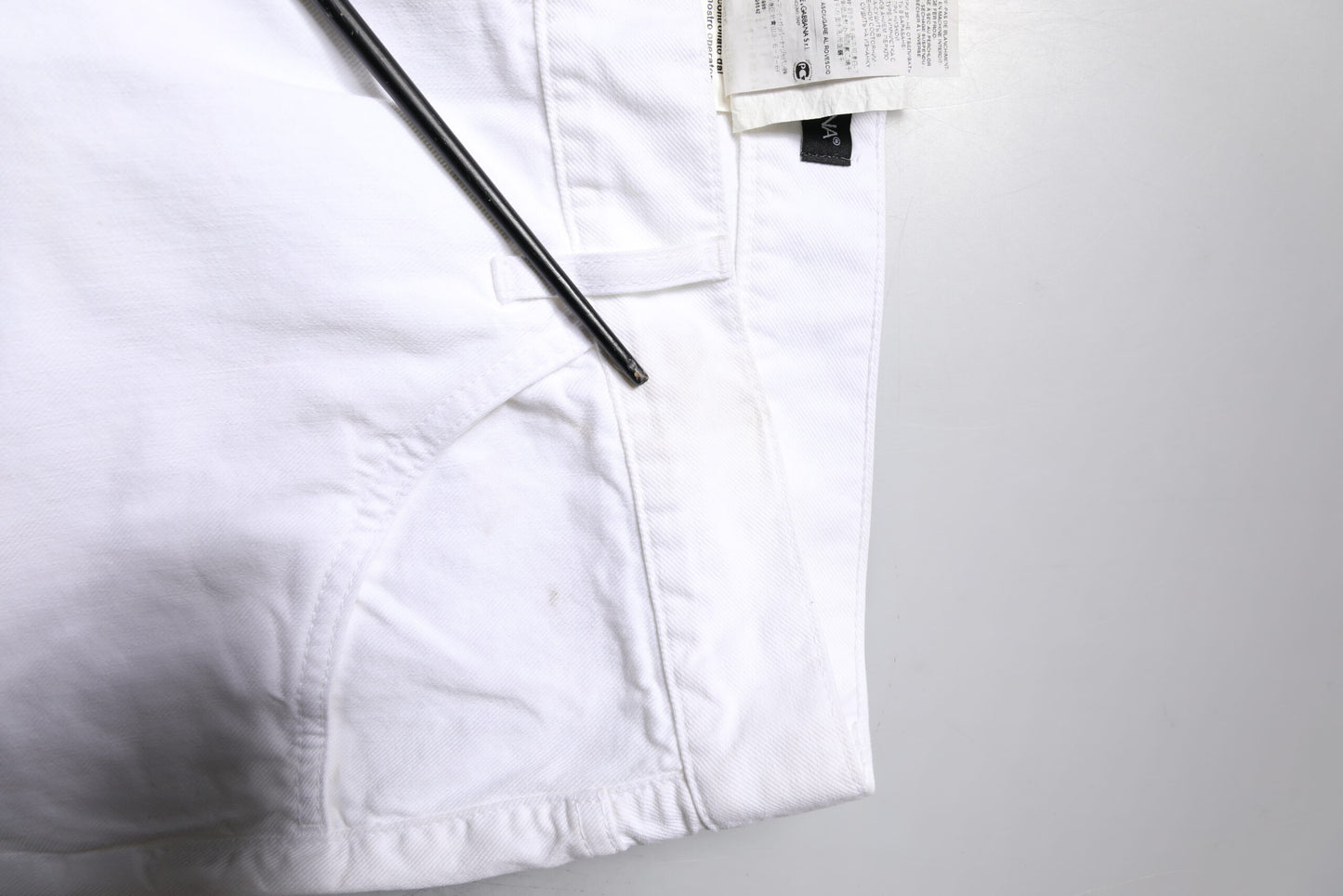 Dolce & Gabbana White Cotton Straight Men Denim Jeans by Dolce & Gabbana