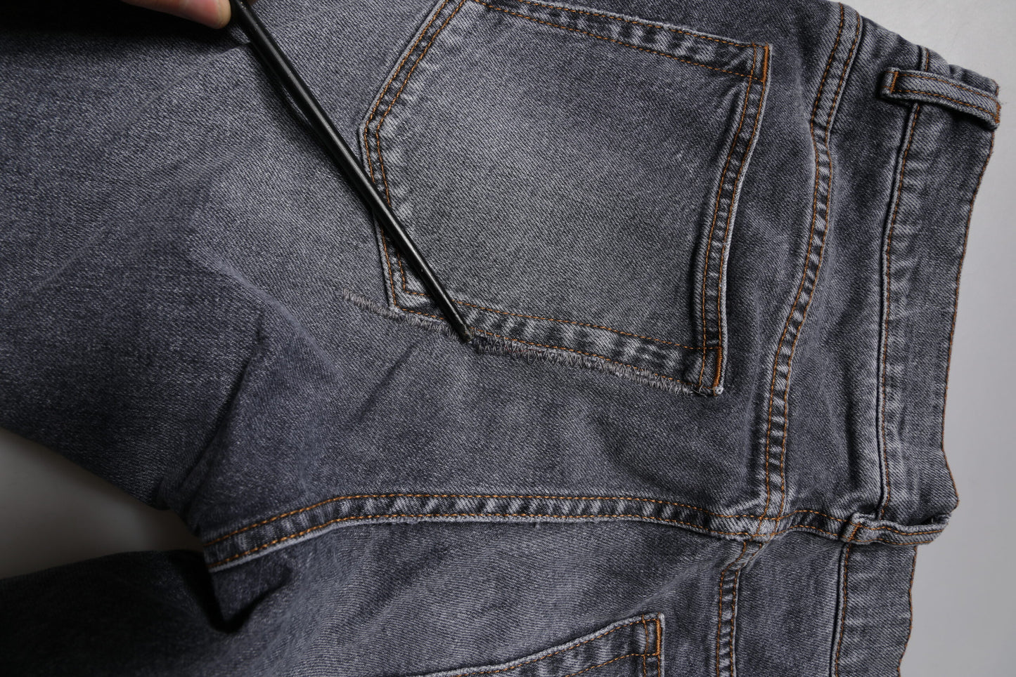 Dolce & Gabbana Dark Gray Cotton Stretch Skinny Denim Jeans by Dolce & Gabbana