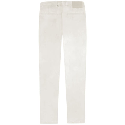Tramarossa White Cotton Jeans & Pant by Tramarossa