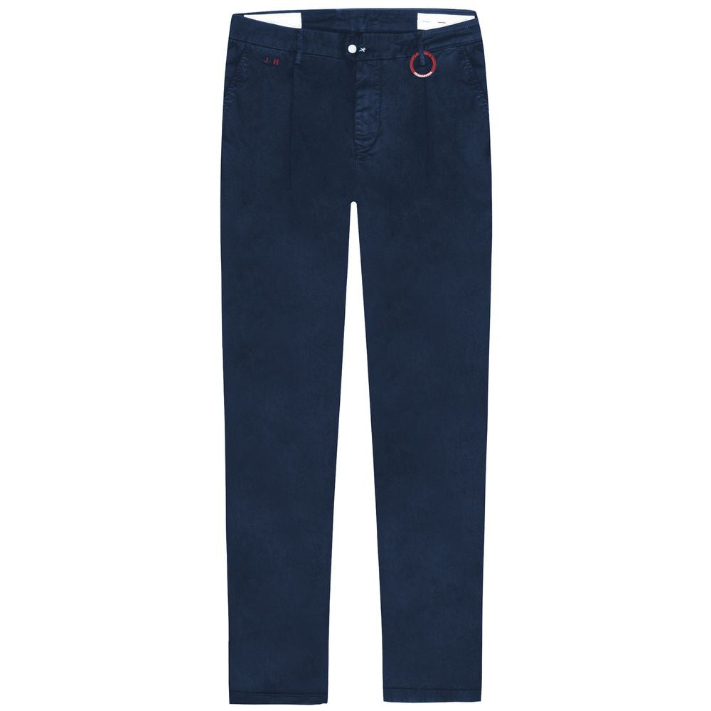 Tramarossa Blue Cotton Jeans & Pant by Tramarossa
