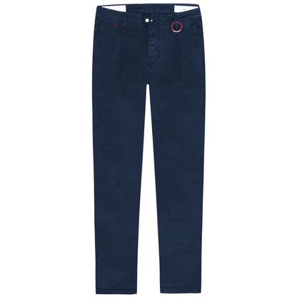 Tramarossa Blue Cotton Jeans & Pant by Tramarossa