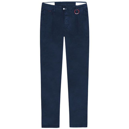 Tramarossa Blue Cotton Jeans & Pant by Tramarossa