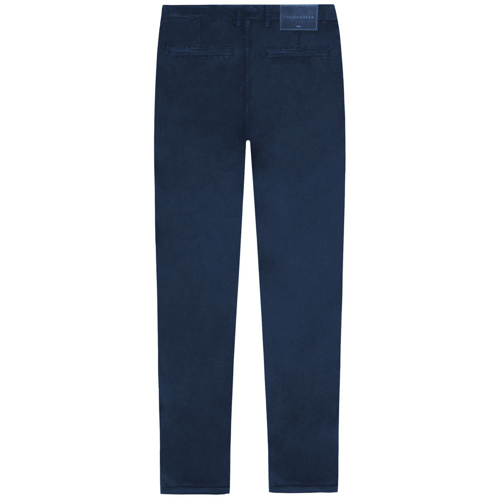 Tramarossa Blue Cotton Jeans & Pant by Tramarossa